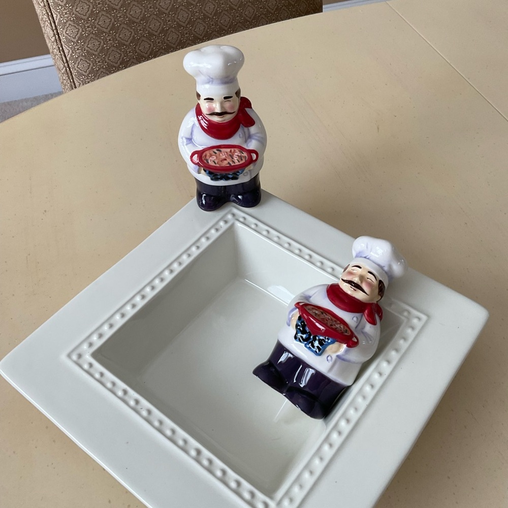 Large Italian Chef Platter Decoration 🍝 - Picture 6 of 6